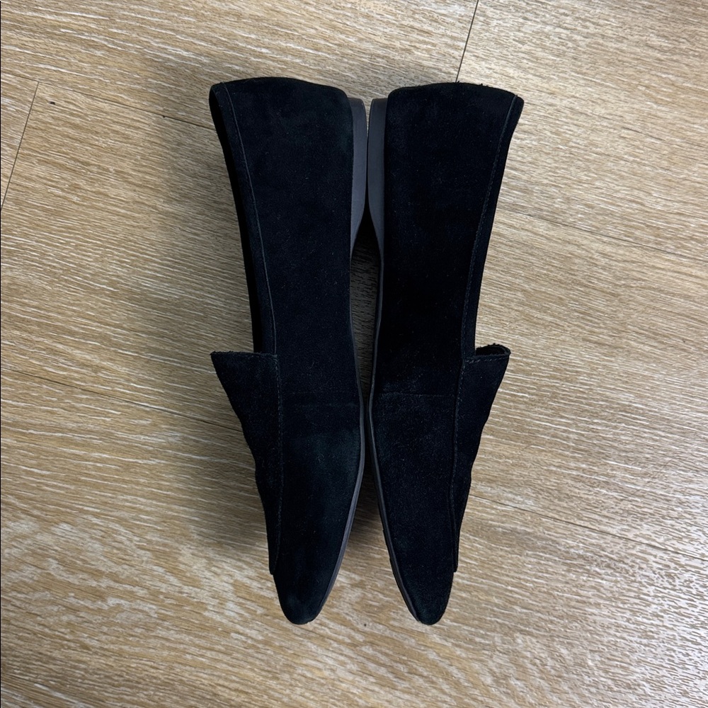 Birdies Vesper Black Suede Loafer Flats Smoking Slipper Size 7.5 - Picture 6 of 14